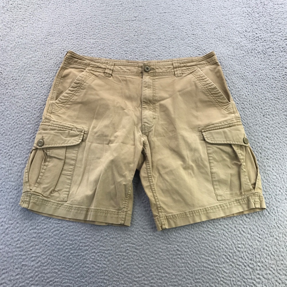 Patagonia shorts Mens 36 khaki Cargo All Wear Pockets Hiking Gorpcore Outdoor